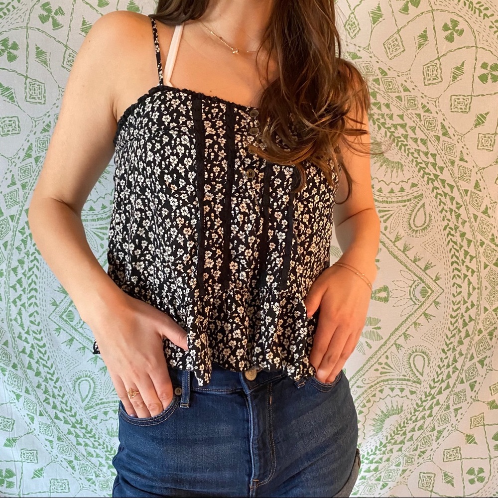 Floral Boho Tank